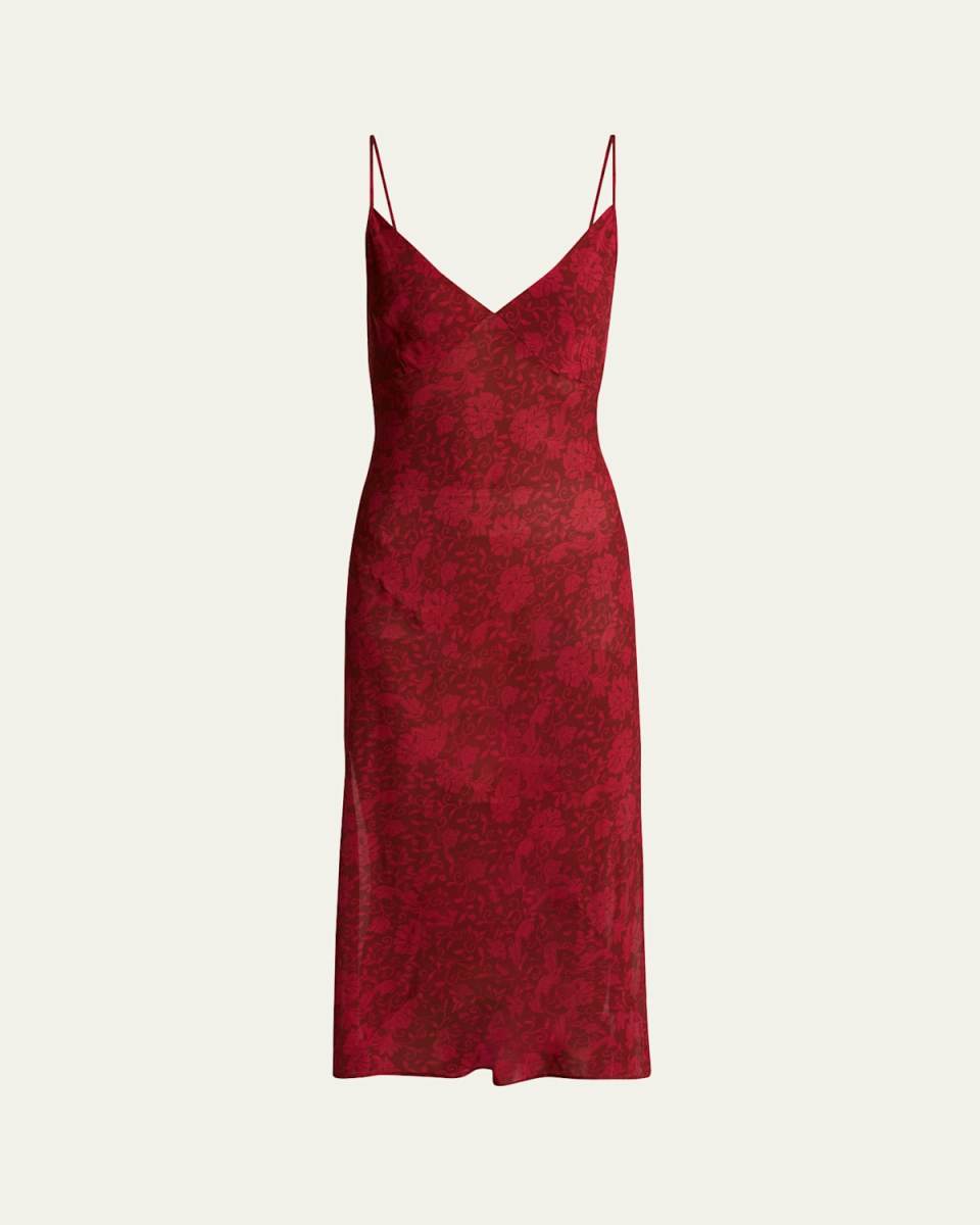 Denne Floral Midi Dress